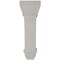 Ekena Millwork 2 1/4"W x 5"D x 7"H Stockport Wood Vintage Decor Bracket, Chalk Dust White BKTWD02X05X07STWH - alternate 2